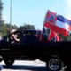 Several pickup-truck-driving, Confederate-flag-waving members of a group called Protect the Flag crashed a black child’s birthday party in Douglasville, Ga., July 25, 2015, authorities say.
YouTube Screenshot